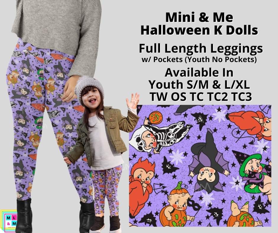 Halloween K Dolls Full Length Adult & Youth