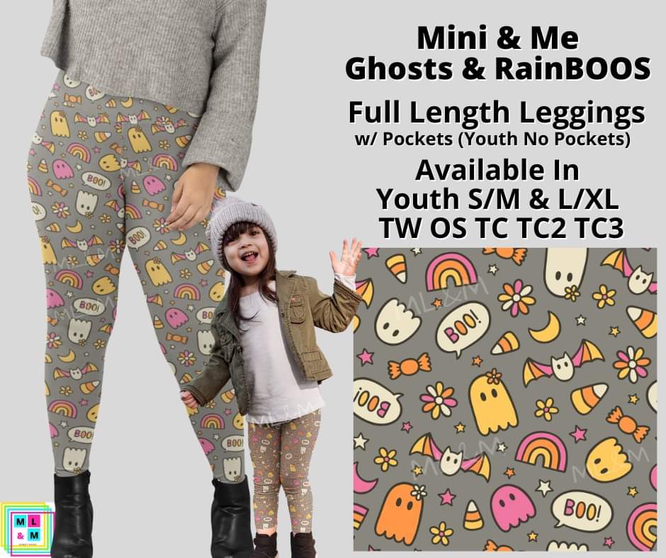 Ghosts & RainBOOS Full Length Adult & Youth