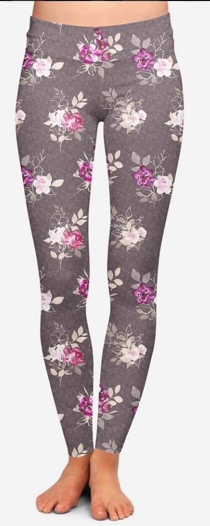 Fancy Floral full- and capri- length loungers