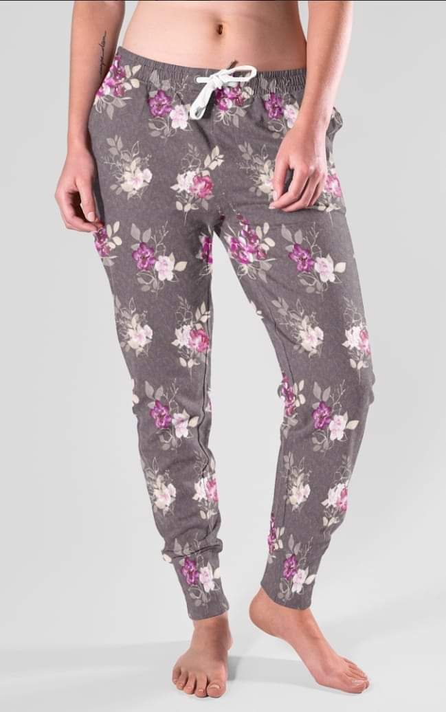 Fancy Floral full- and capri- length loungers