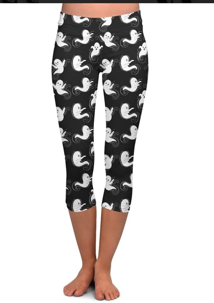 Ghostly Ghosts Lounge Pants with pockets