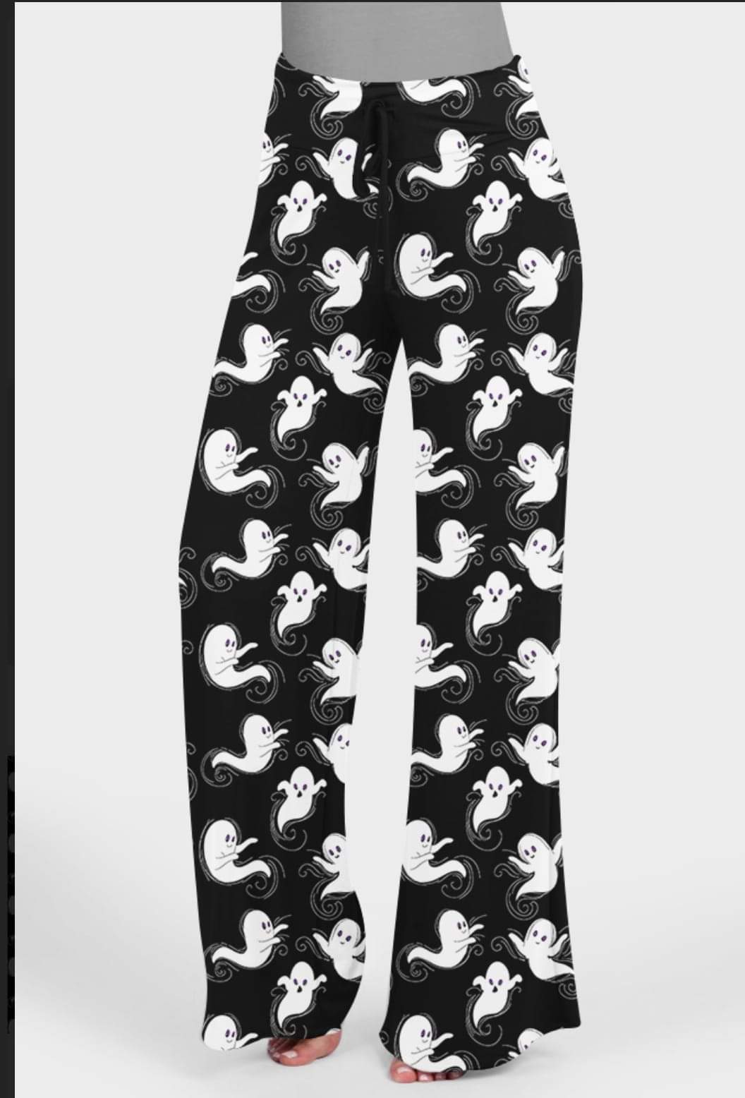 Ghostly Ghosts Lounge Pants with pockets