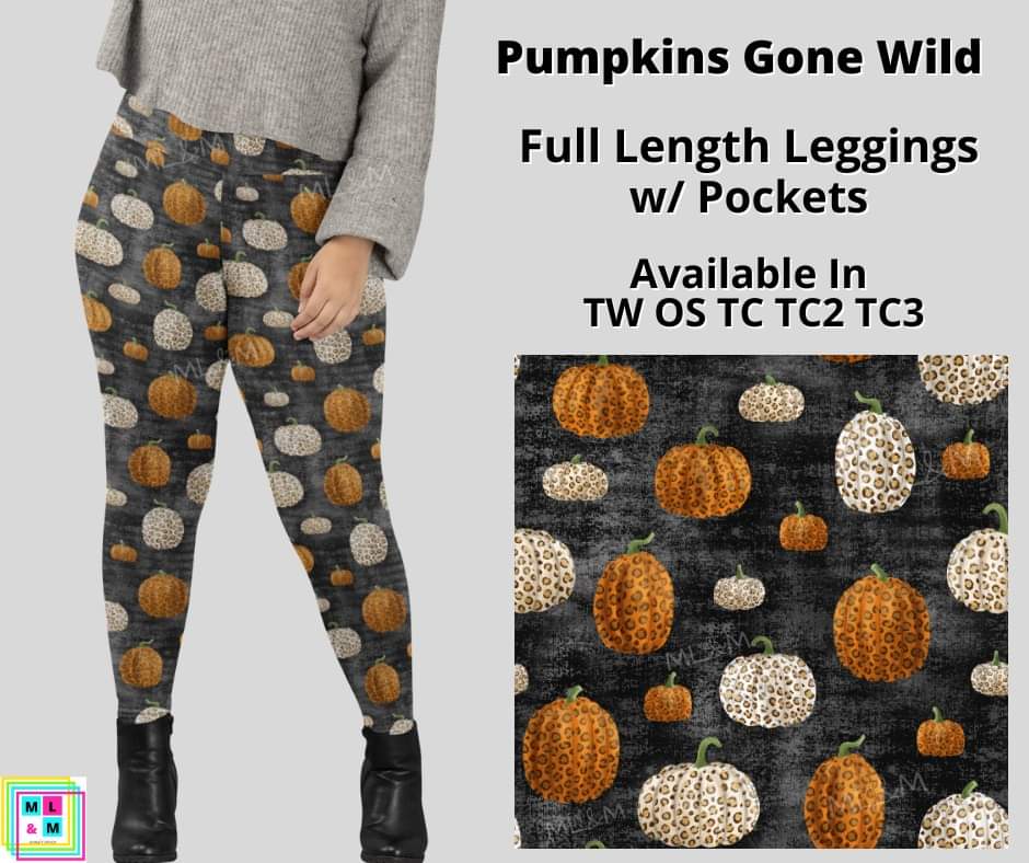 Pumpkins Gone Wild Full Length w/ Pockets