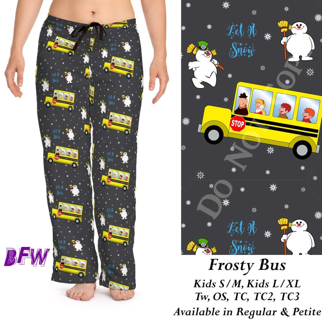 Frosty Bus leggings, loungers and joggers