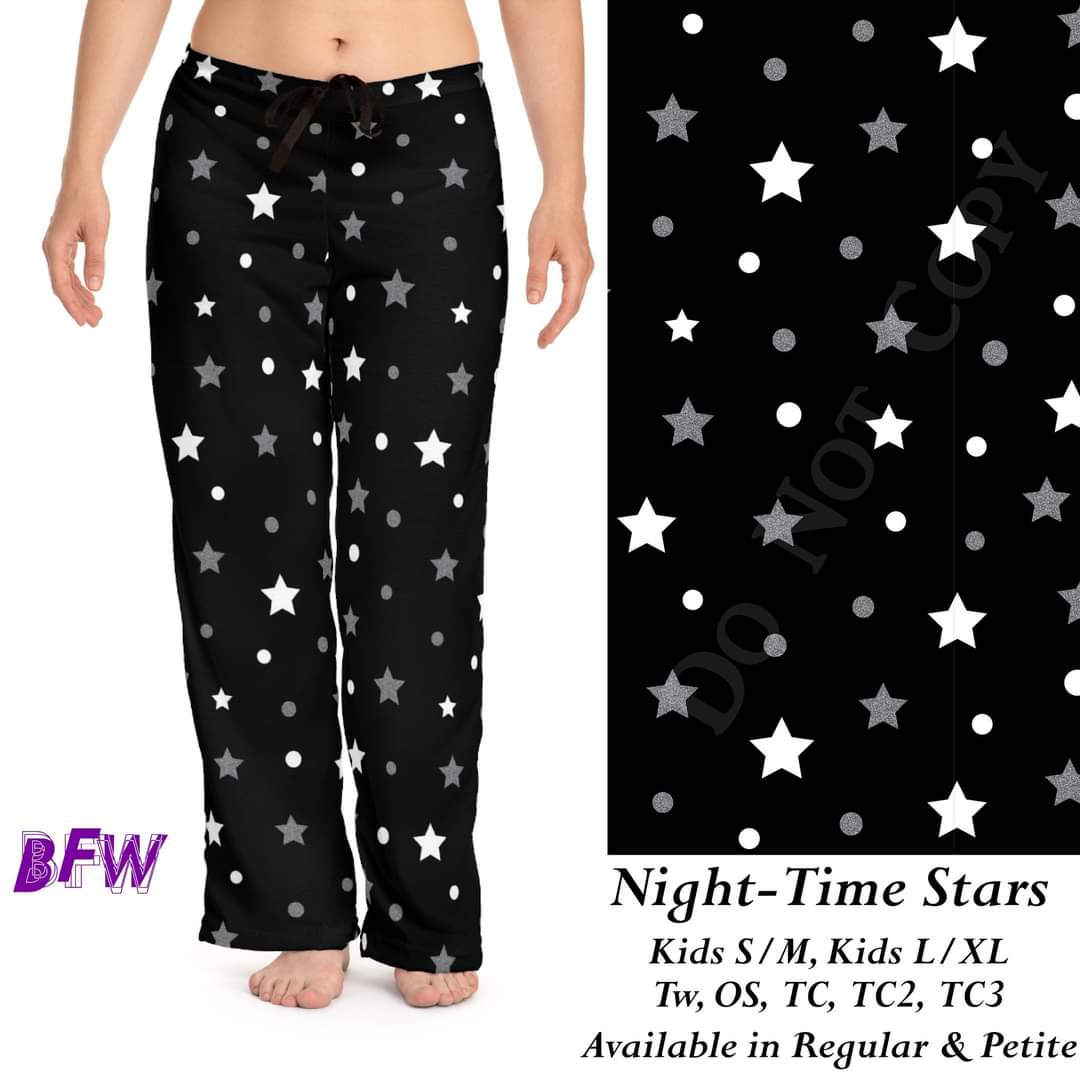 Night-time Stars leggings, Full length loungers and joggers
