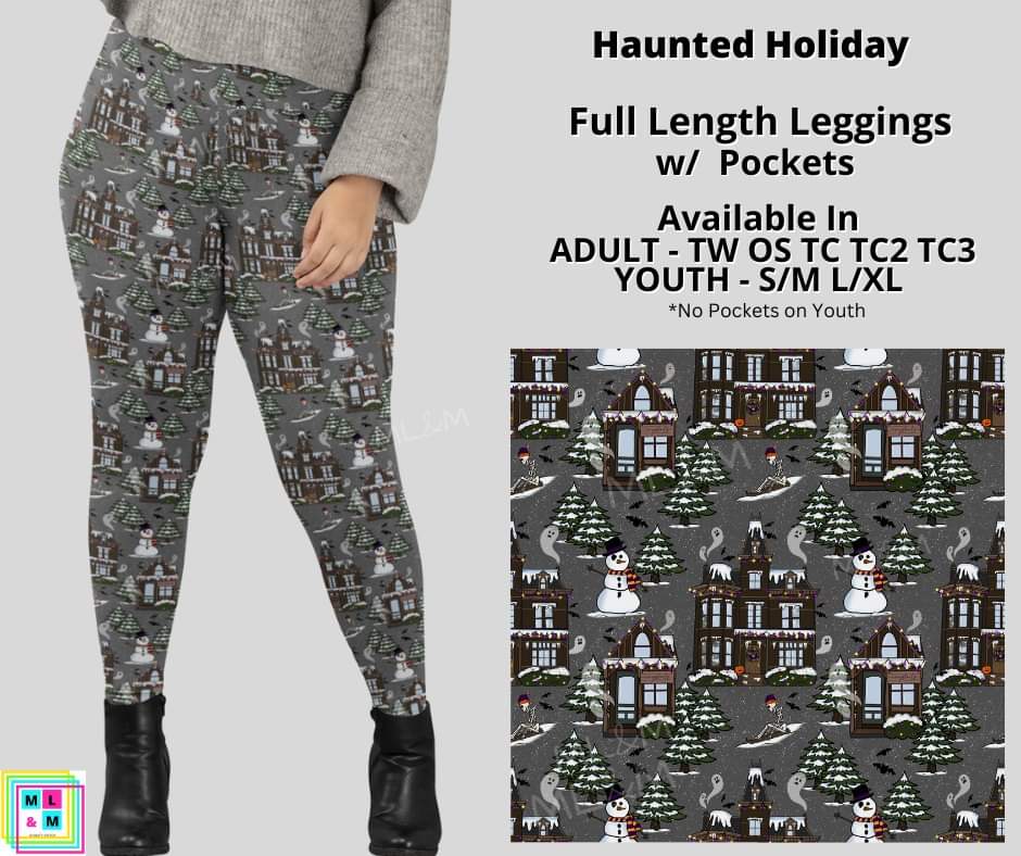 Haunted Holiday Full Length Leggings