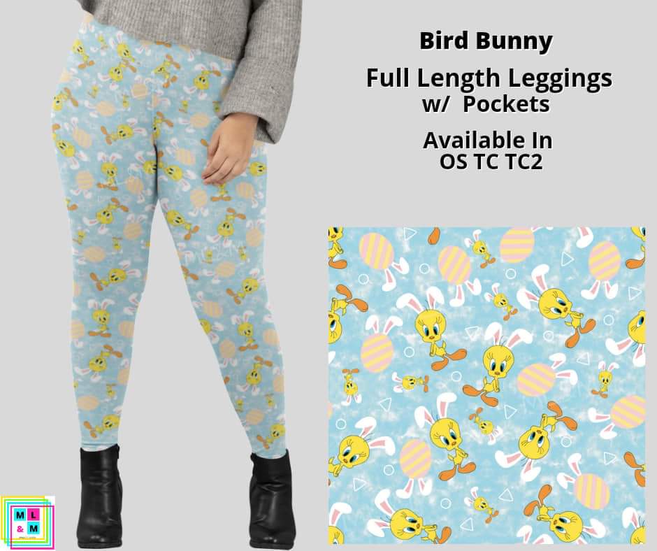 Bird Bunny Full Length w/ Pockets