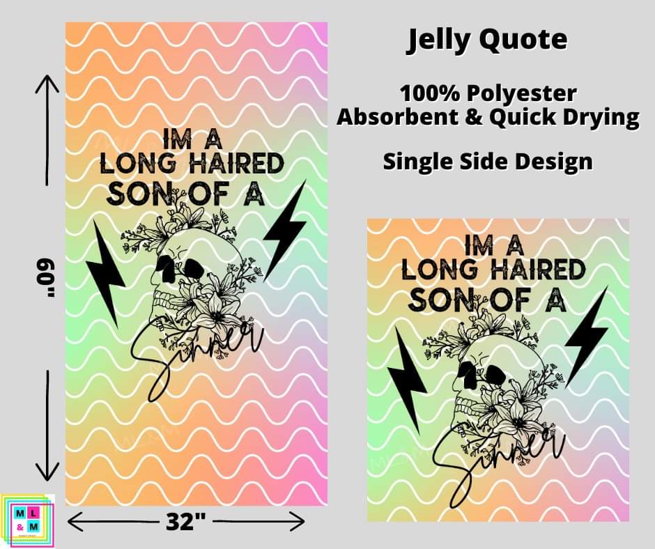 Jelly Quote Towel