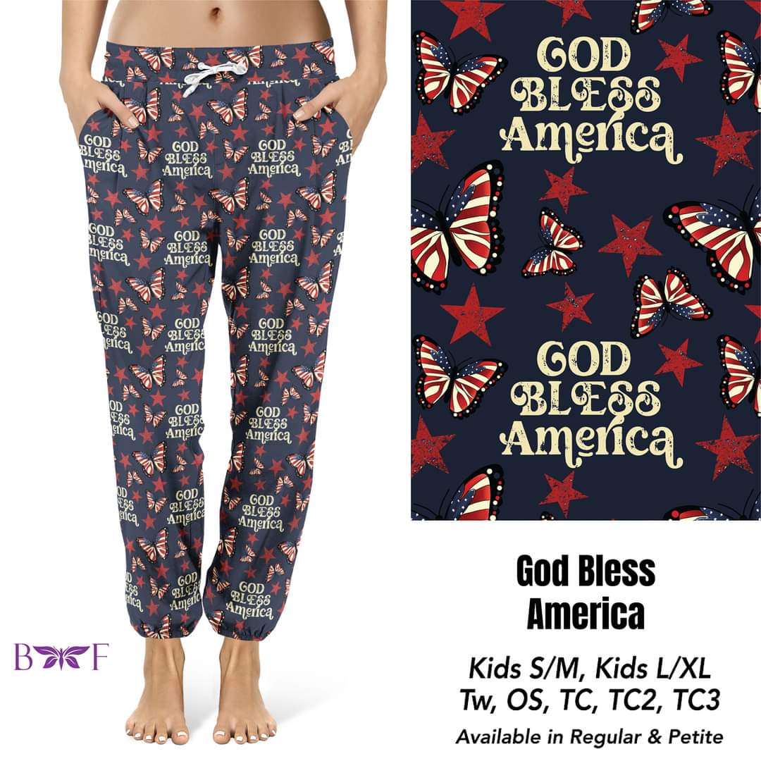 God Bless America Capris