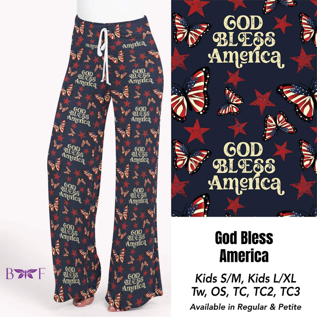 God Bless America Capris