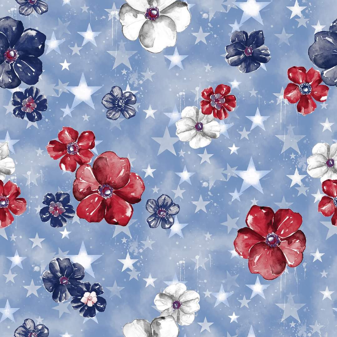 Stars and Flowers Capris and skorts with pockets