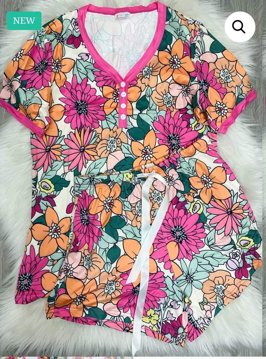PJ Set Shorts/Capris (4 Options) Preorder #0329