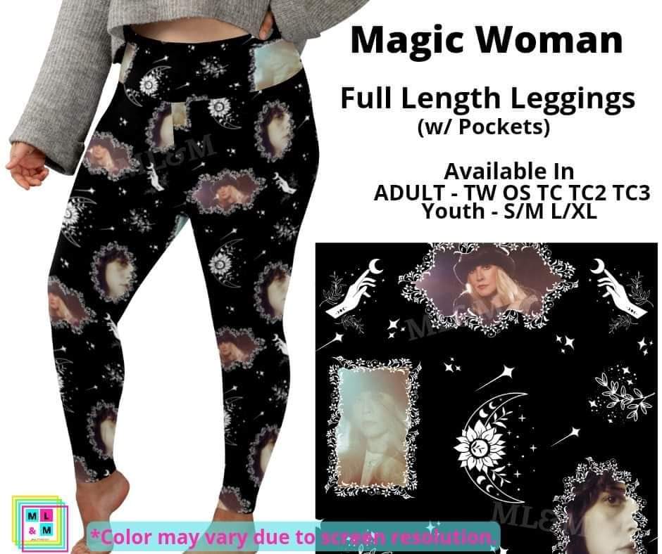 Magic Woman Full Length Leggings w/ Pockets