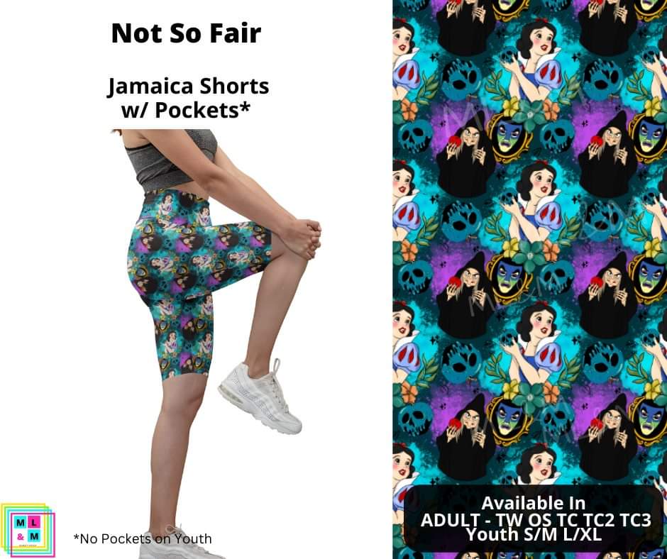Not So Fair 10" Jamaica Shorts