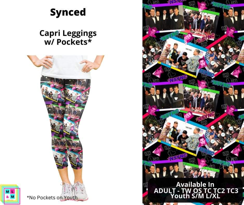 Synced Capri Length w/ Pockets