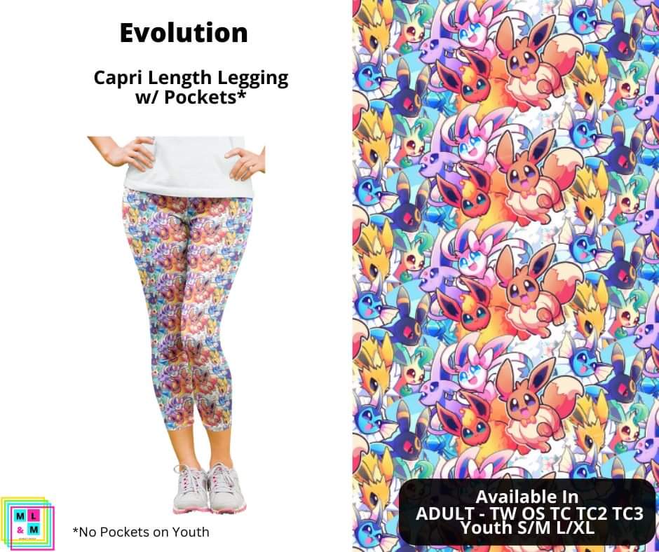 Evolution Capri Length w/ Pockets