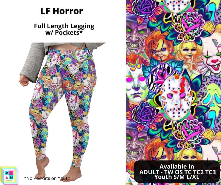LF Horror Full Length Leggings w/ Pockets
