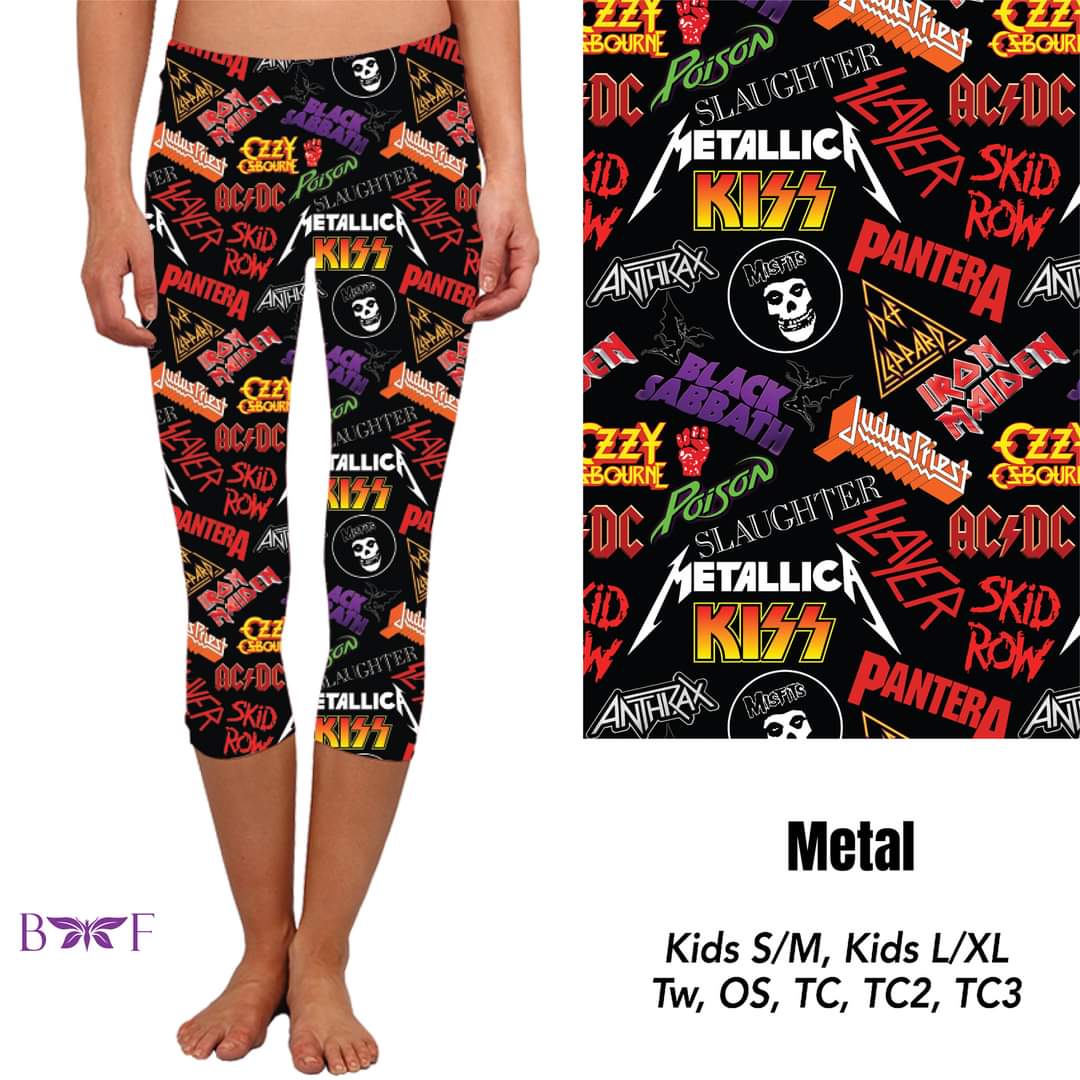Metal Leggings, capris, Joggers and loungers with pockets