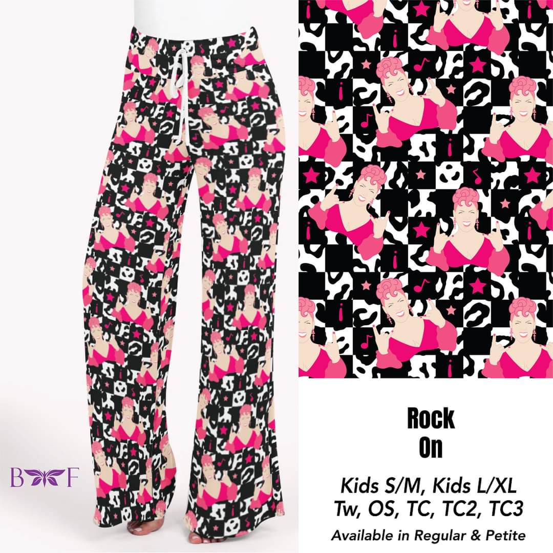 Rock On leggings, capris, skorts, and biker shorts