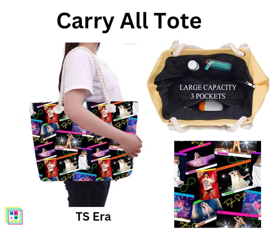 TS Era Carry All Tote w/ Zipper