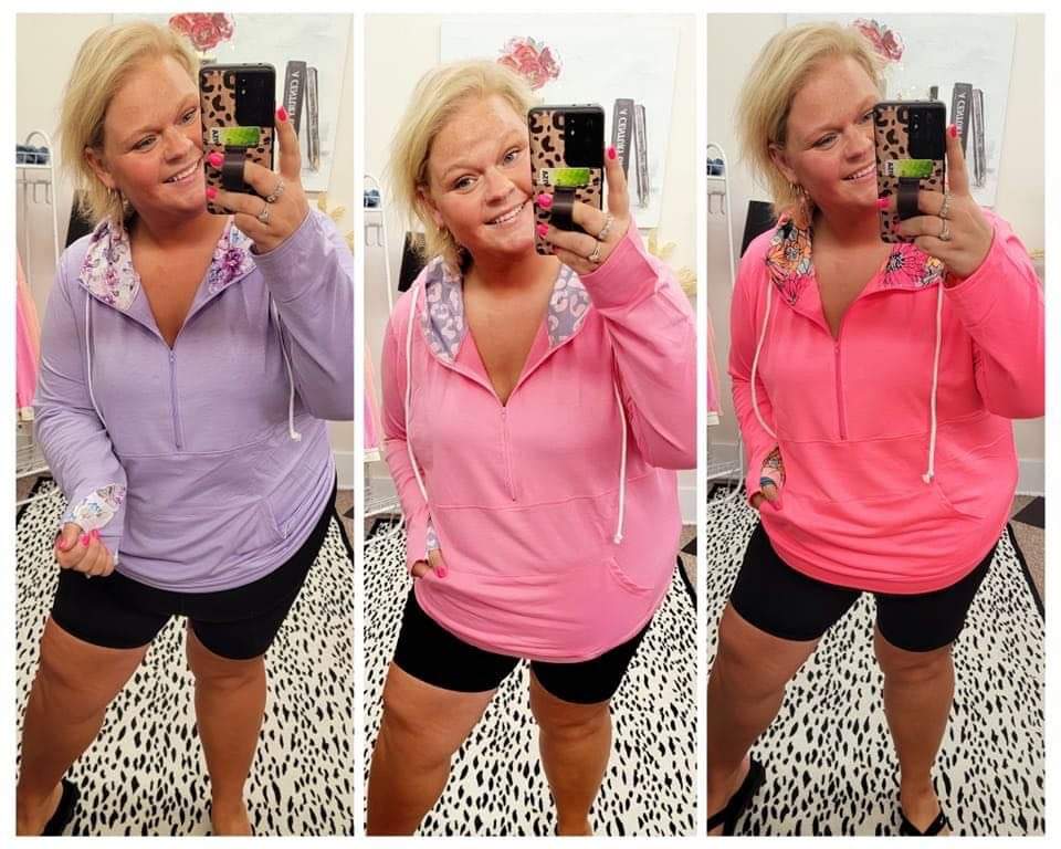 1/2 zip up hoodies available sizes small-3X