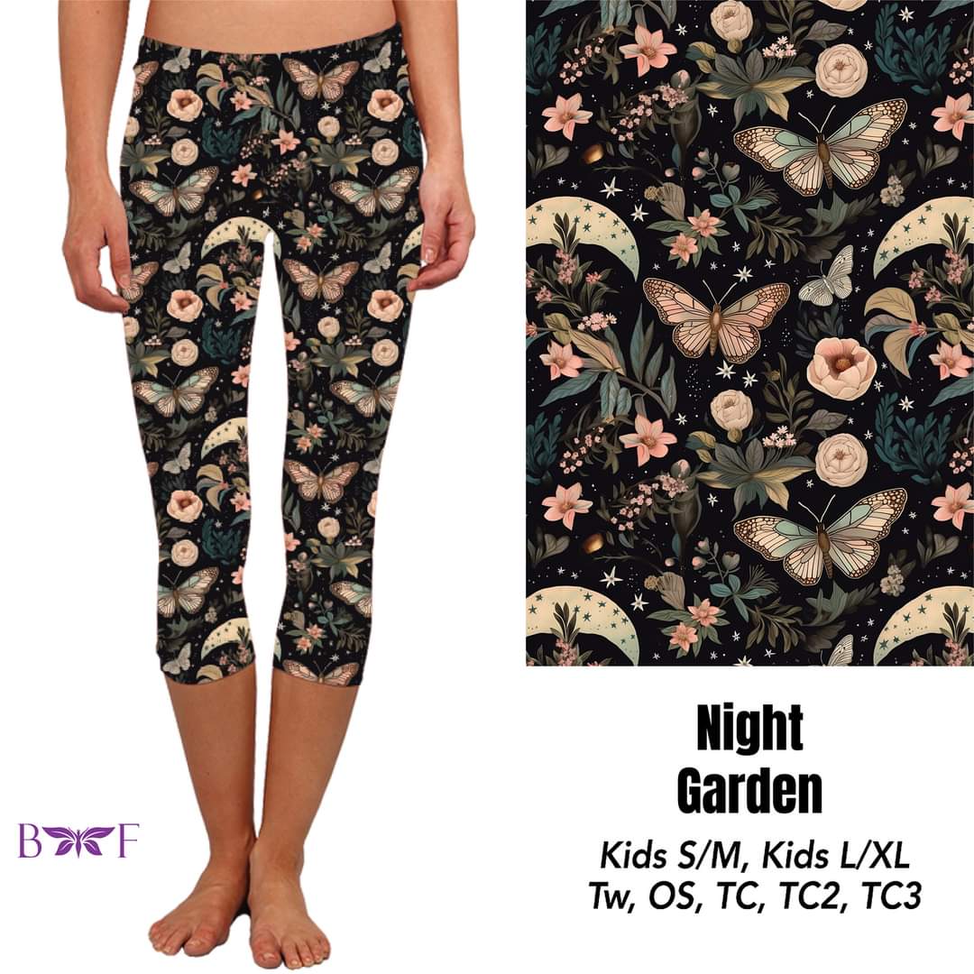 Night Garden Leggings