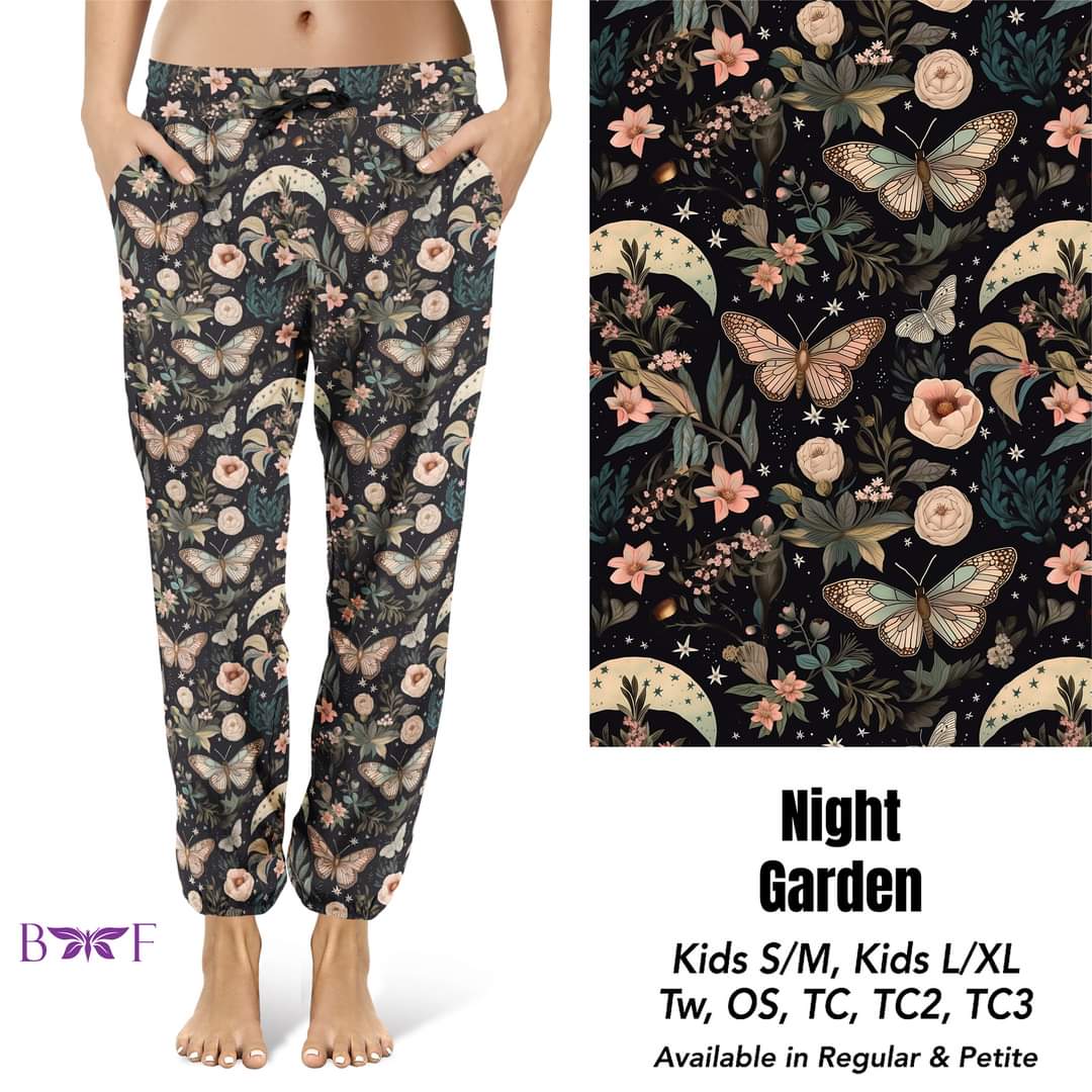 Night Garden Leggings
