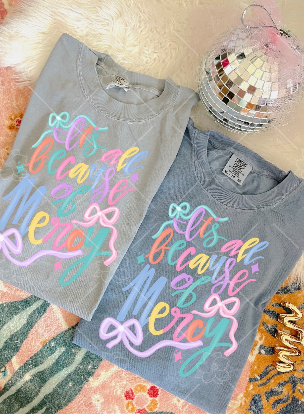 All because of mercy- multiple styles