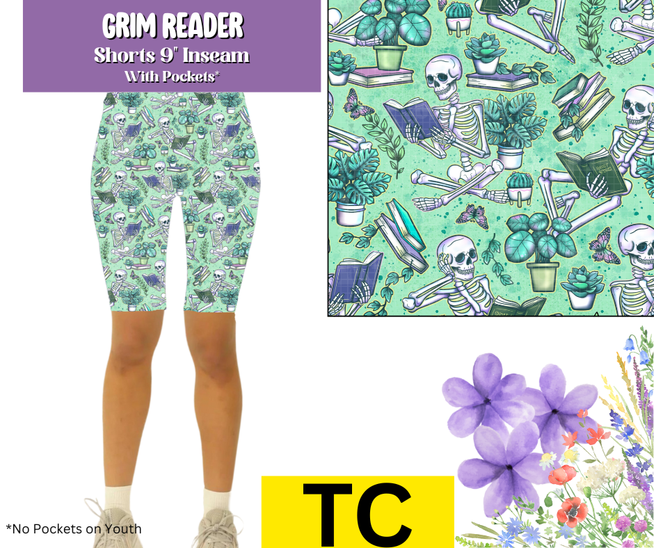Grim Reader Jamaica Shorts w/ Pockets