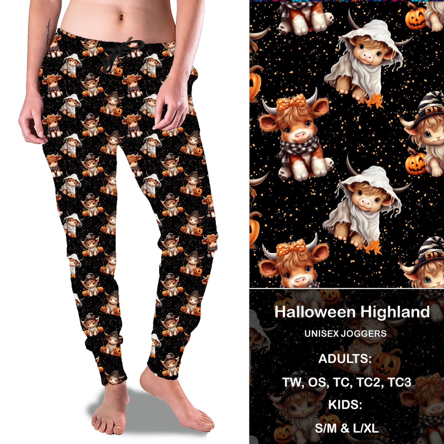 Halloween Highlands - Full Joggers Preorder Closes 8/25 eta 4-6 weeks