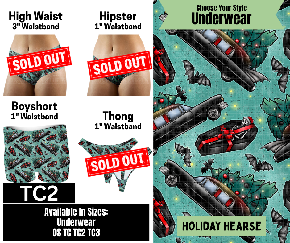 Holiday Hearse Boyshort Underwear