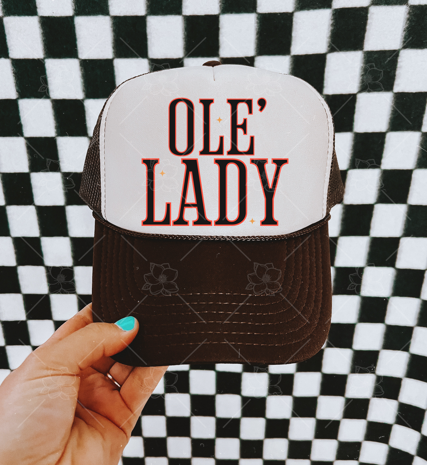 Ole Lady Trucker Hat