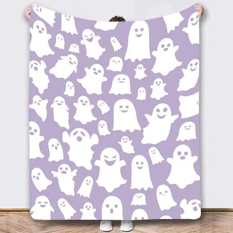 Purple Ghost Blanket