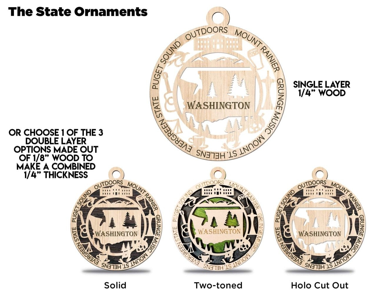 USA Ornaments - Made to Order