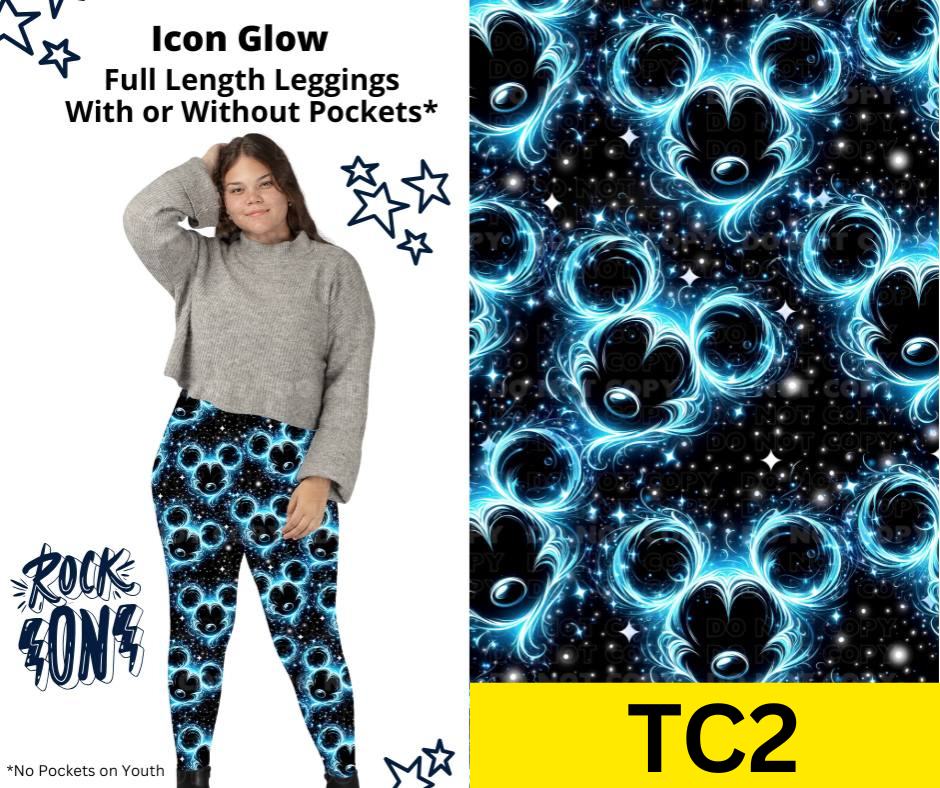 Icon Glow Full Length Leggings w/ Pockets