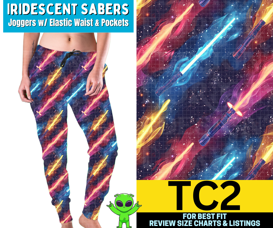 Iridescent Sabers Joggers