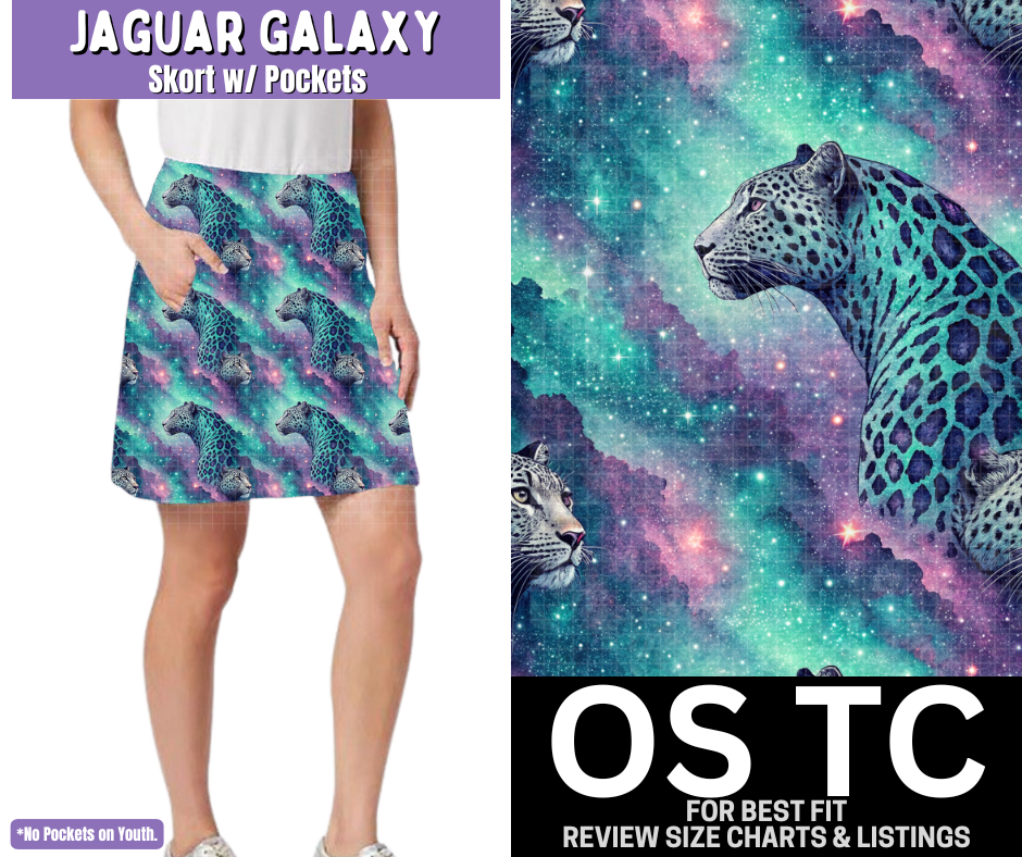 Jaguar Galaxy Skort