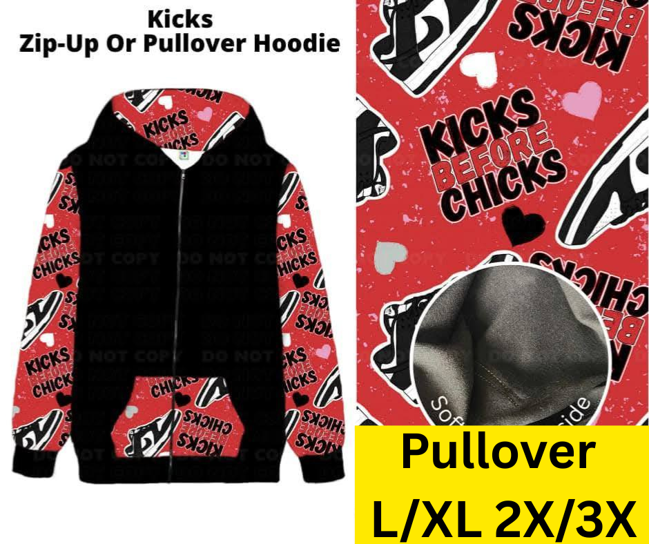 Kicks Pullover Hoodie