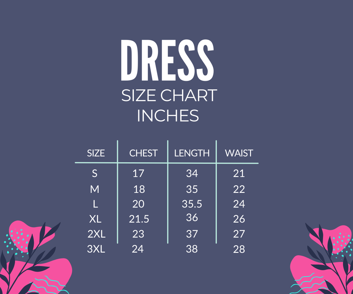 Navy Sunflower Dress w/ Pockets