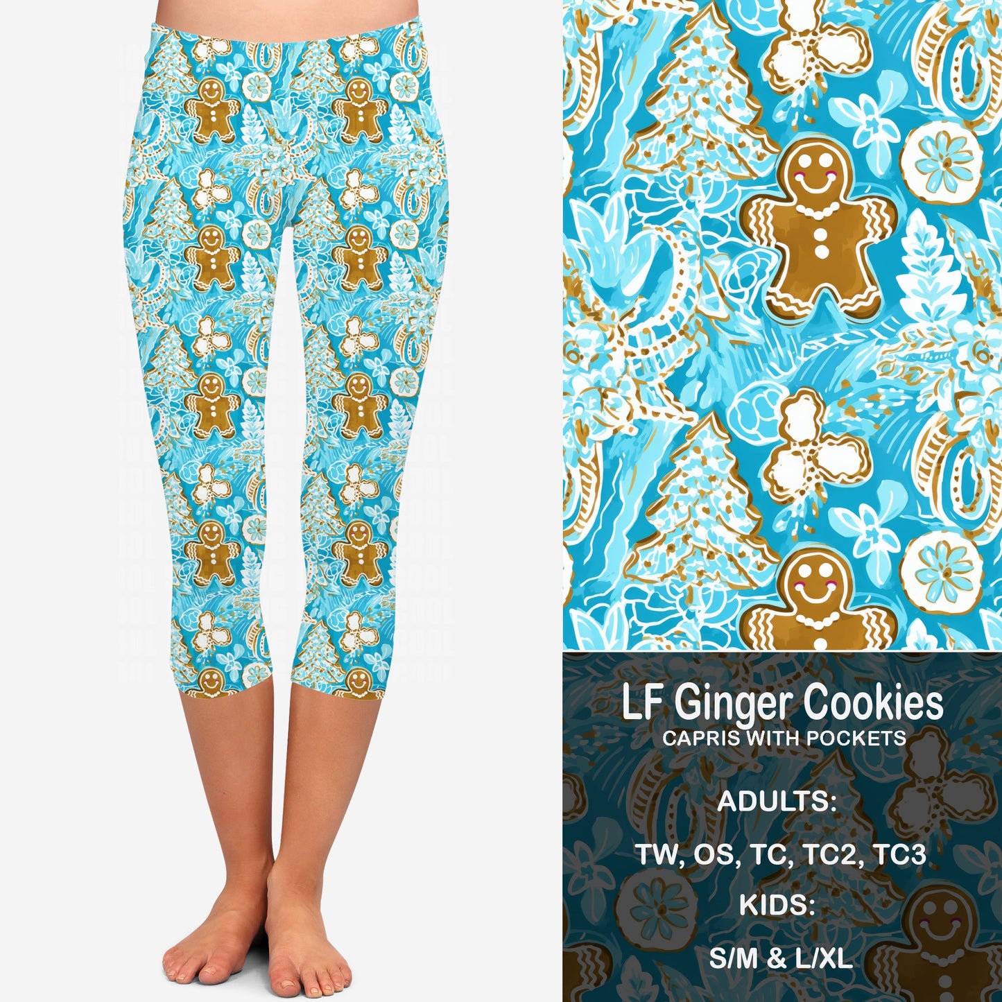 LF Ginger Cookie Leggings & Capris with Pockets Preorder Closes 9/6 eta early Oct.