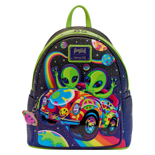LOUNGEFLY-Lisa Frank Cosmic A Ride Mini Backpack