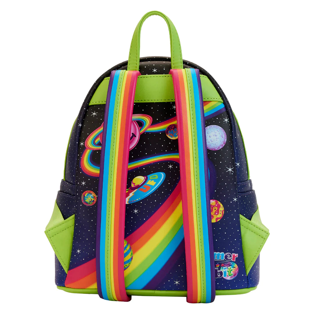 LOUNGEFLY-Lisa Frank Cosmic A Ride Mini Backpack