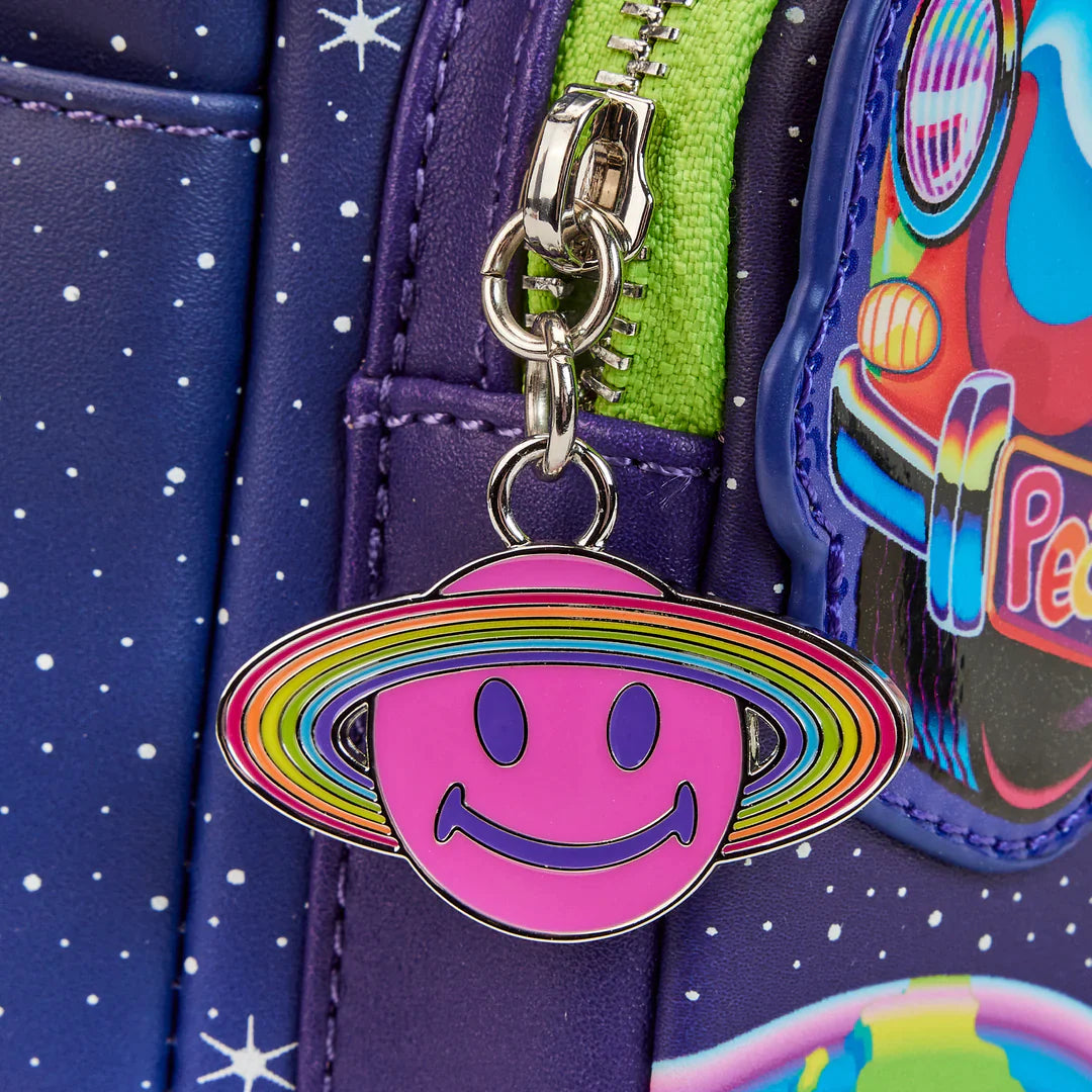 LOUNGEFLY-Lisa Frank Cosmic A Ride Mini Backpack