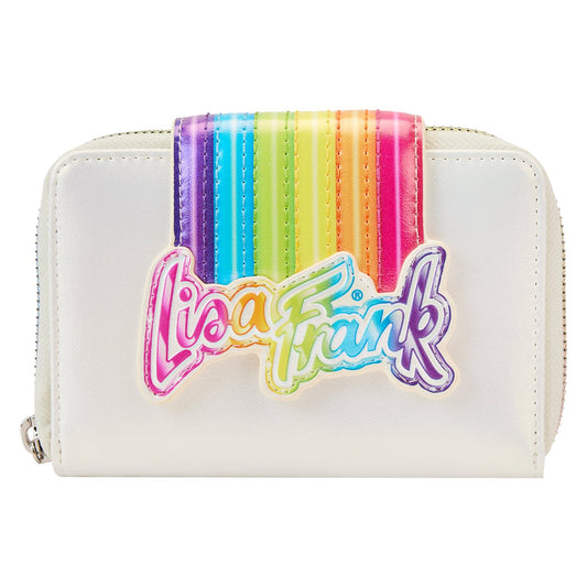 Lisa Frank Rainbow Logo Zip Around Wallet