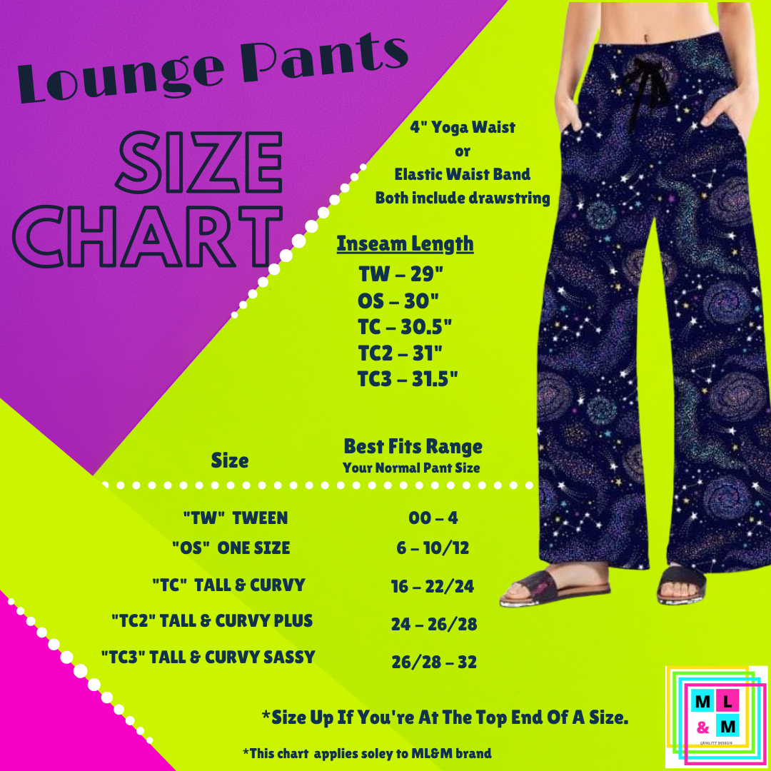 Pup Friends Thanksgiving Full Length Lounge Pants