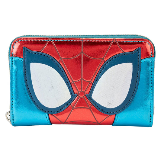 LF MARVEL SPIDERMAN SHINE ZIP AROUND WALLET