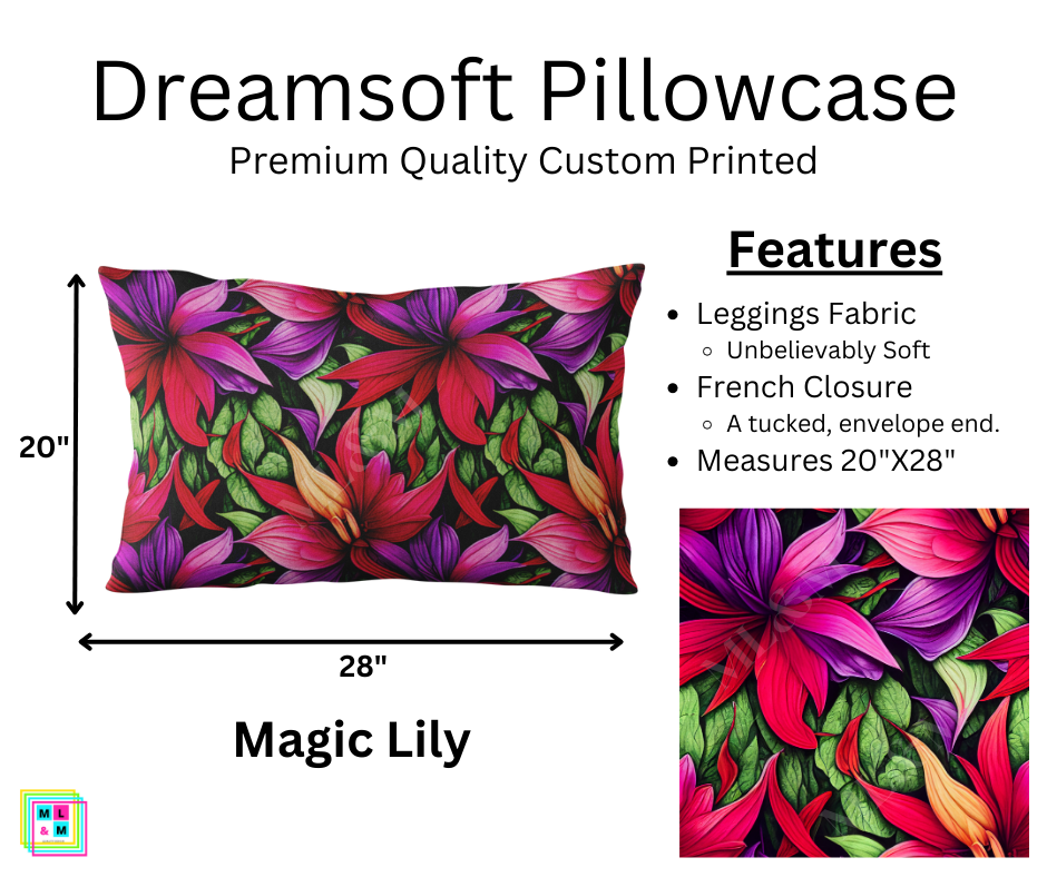 Magic Lily Pillowcase