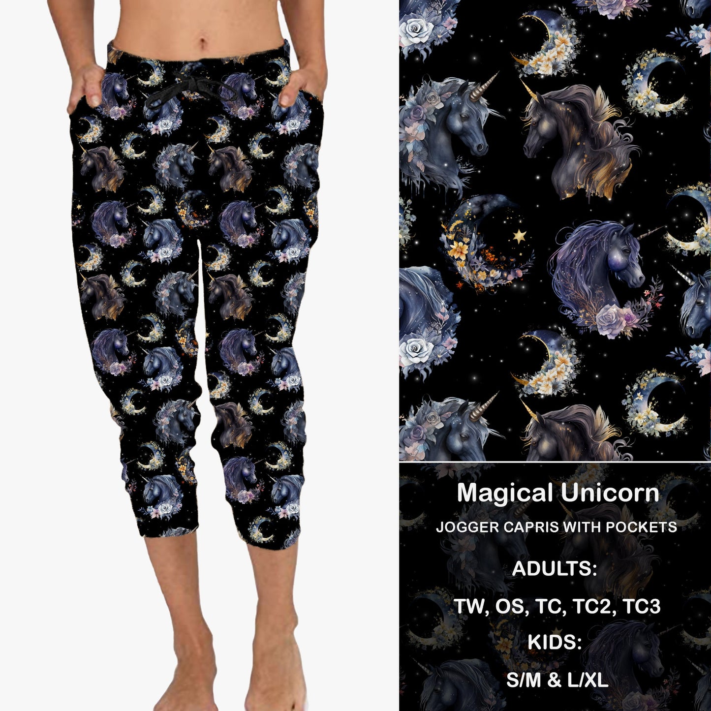 Magical Unicorn - Full & Capri Joggers Preorder Closes 6/14 eta Late July