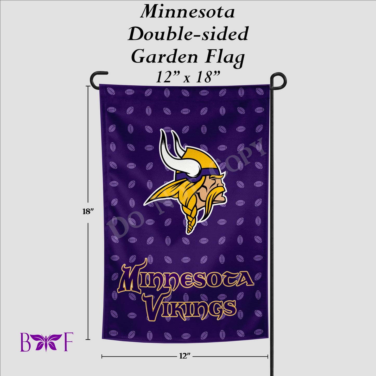 Minnesota garden flag