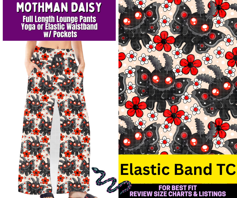 Mothman Daisy Full Length Lounge Pants